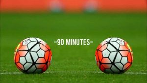 1 trận bóng đá bao nhiêu phút đang là thắc mắc của nhiều người hâm mộ bóng đá