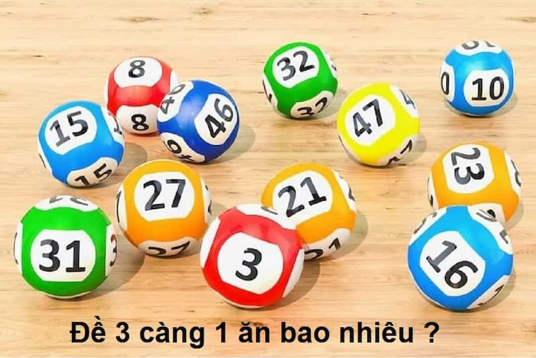 3 càng là lựa chọn dãy số từ 000 đến 999 tìm con số may mắn