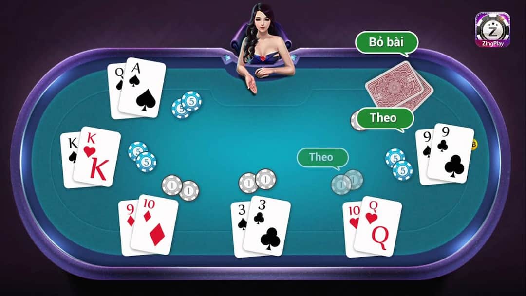 Poker là một trong những game đánh bài offline yêu thích nhất