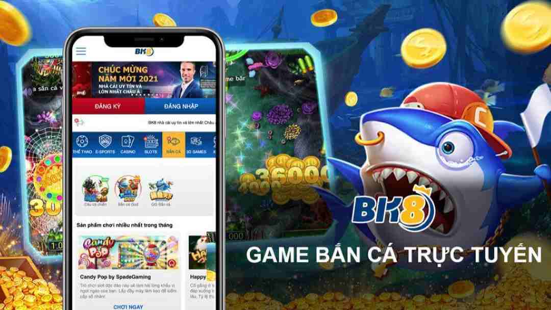 Trải nghiệm tựa game bắn cá