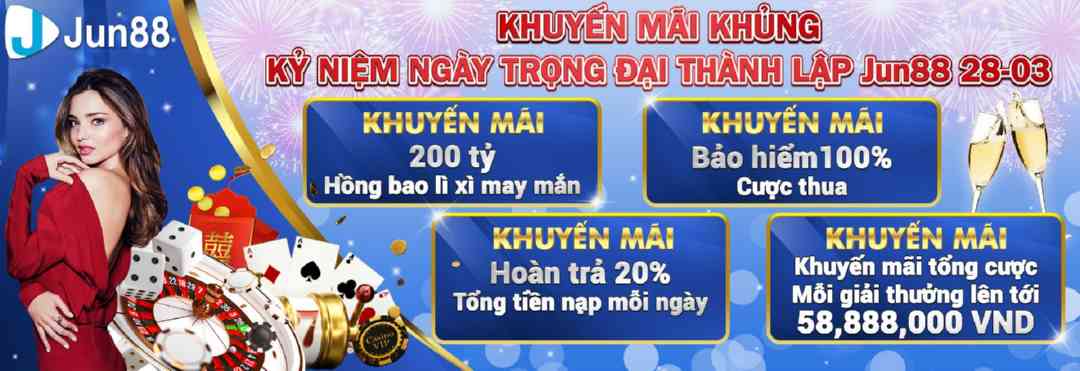 Jun88 triển khai nhiều chương trình tri ân